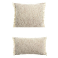 Coussin Chiné Jane Cacao, Vivaraise