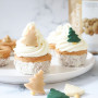 Décorations Sapins de Noël en pâte d'amande, Scrapcooking