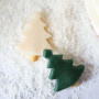 Décorations Sapins de Noël en pâte d'amande, Scrapcooking