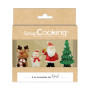 Accessoires pour décoration de gâteaux Noël, Scrapcooking