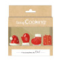 Accessoires pour décoration de gâteaux de Noël, Scrapcooking