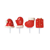 Accessoires pour décoration de gâteaux de Noël, Scrapcooking