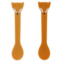 Set 2 cuillères silicone Mr Fox, Trixie