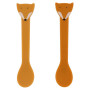 Set 2 cuillères silicone Mr Fox, Trixie