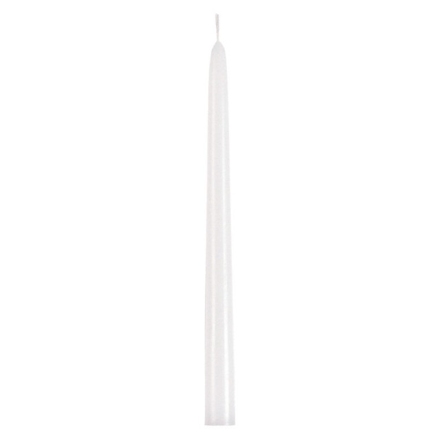 Flambeau blanc 29cm, Bougie La Française