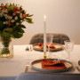 Flambeau blanc 29cm, Bougie La Française