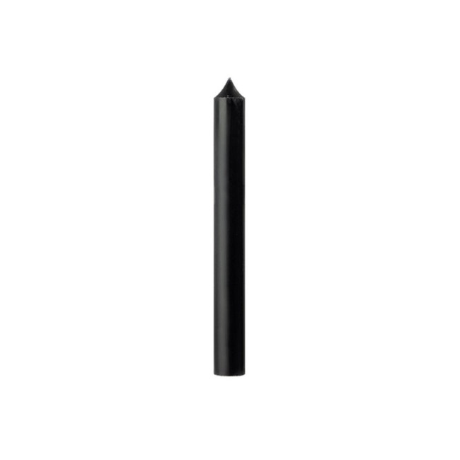 Bougie droite noir 20cm, Bougie La Française