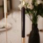 Bougie droite noir 20cm, Bougie La Française
