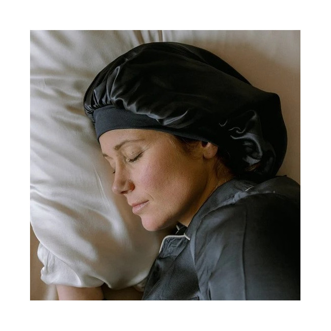Bonnet de Nuit en Soie, Emily's Pillow