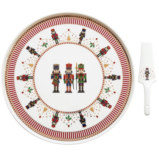 Plat à tarte 32 cm avec pelle Nutcracker, Easy Life