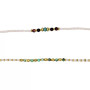 Collier et Bracelet 6 tours New Andy Rose Guimauve, Têtes Blondes