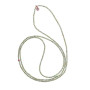 Collier et Bracelet 6 tours Joanna Vert Marbré, Têtes Blondes