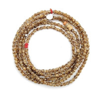 Collier et Bracelet 6 tours Joanna Caramel, Têtes Blondes