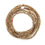 Collier et Bracelet 6 tours Joanna Caramel, Têtes Blondes