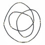Collier et Bracelet 6 tours Black Panther, Têtes Blondes