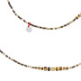 Collier et Bracelet 6 tours Léopard Slim, Têtes Blondes