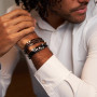 Bracelet Homme 2 tours Sacha, Têtes Blondes