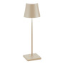 Lampe de table Poldina Sand, Zafferano