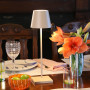 Lampe de table Poldina Sand, Zafferano
