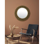 Miroir 70 cm Métal doré Boules, Emdé