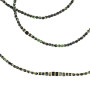 Collier et Bracelet 6 tours Crocodile Jaspe Kambala, Têtes Blondes