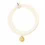 Collier et Bracelet 3 tours Raphaël Gold Vanille, Têtes Blondes