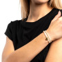 Collier et Bracelet 3 tours Raphaël Gold Vanille, Têtes Blondes