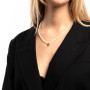 Collier et Bracelet 3 tours Raphaël Gold Vanille, Têtes Blondes