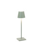 Micro lampe de table Poldina Sage Green, Zafferano