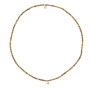 Collier et Bracelet 3 tours Coeur Silver Caramel, Têtes Blondes