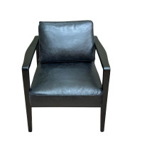 Fauteuil Nieuport cuir, Siba
