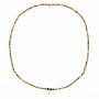 Collier et Bracelet 3 tours Ana Caramel, Têtes Blondes