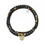 Collier et Bracelet 3 tours Rocky Brun, Têtes Blondes