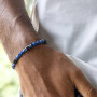 Bracelet Homme Gentleman XL Denim, Têtes Blondes