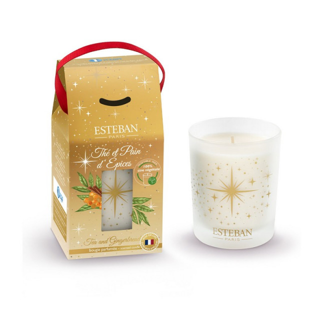 Bougie parfumée 180g Thé et Pain d'épices, Esteban