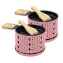 Set 2 raclettes à la bougie Lumi, Cookut