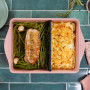L'Incroyable Plat au Four ajustable Rose Guimauve, Cookut