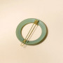 Barrette Ronde Opaline, Bachca