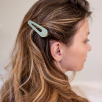 Deux Barrettes Vert d'eau, Bachca