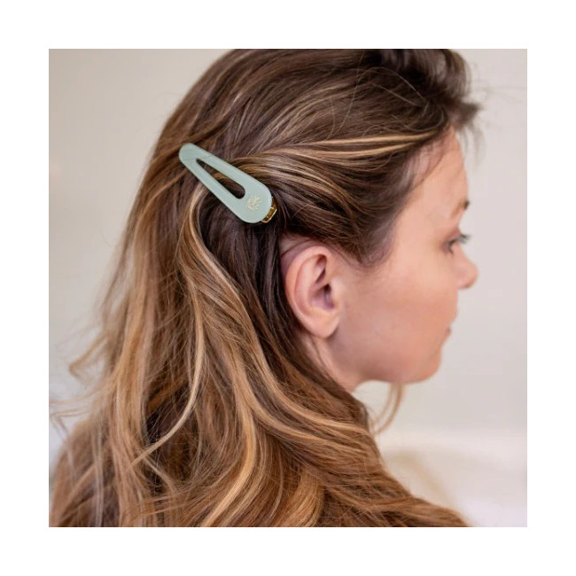 Deux Barrettes Vert d'eau, Bachca