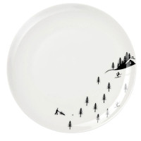 Assiette plate Skiing, Asa Selection