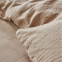 Taie d'oreiller Tendresse Beige Naturel, Essix