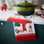 Torchon en coton Merry Mutts, Ulster Weavers