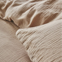 Taie d'oreiller Tendresse Beige Naturel, Essix