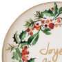Plateau en fer 35 cm Joyeux Noël, Côté Table