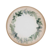 Plateau en fer 35 cm Eucalyptus, Côté Table