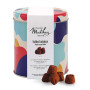 Truffes fantaisie au chocolat noir et aux éclats de caramel au beurre salé, Chocolat Mathez