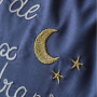 Taie d'oreiller Dans de Beaux Draps Pierre Bleue, Sylvie Thiriez