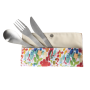 Set de 3 couverts en inox Arty, Qwetch
