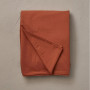 Housse de couette Percale Orange Argile, Sylvie Thiriez